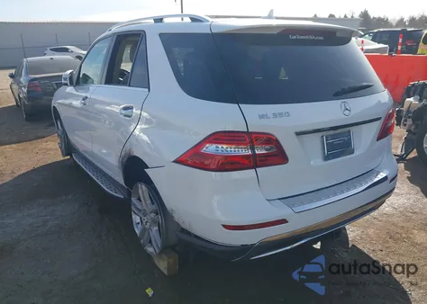 2014 Mercedes-Benz Ml 350 z USA, uszkodzony, nr VIN 4JGDA5JB6EA387128